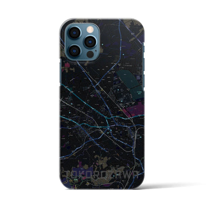 【所沢2（埼玉県）】地図柄iPhoneケース（バックカバータイプ）