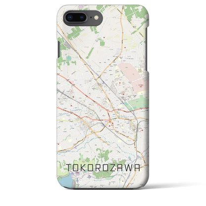 【所沢2（埼玉県）】地図柄iPhoneケース（バックカバータイプ）