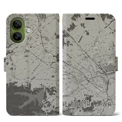 【所沢2（埼玉県）】地図柄iPhoneケース（手帳タイプ）