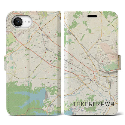 【所沢2（埼玉県）】地図柄iPhoneケース（手帳タイプ）