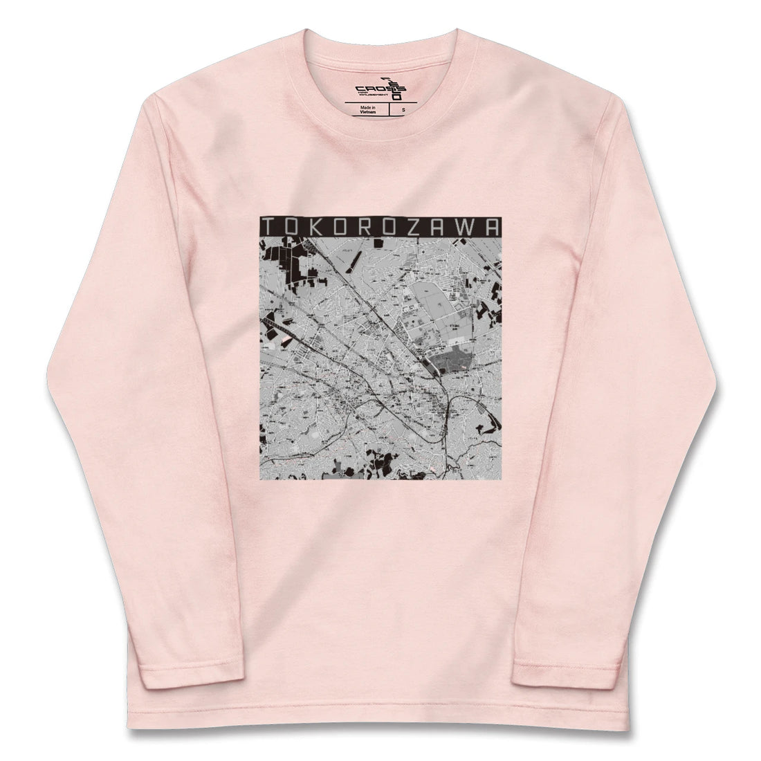 【所沢2(埼玉県)】地図柄ロングスリーブTシャツ
