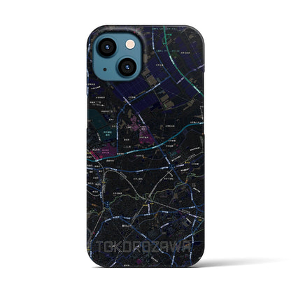 【所沢3（埼玉県）】地図柄iPhoneケース（バックカバータイプ）