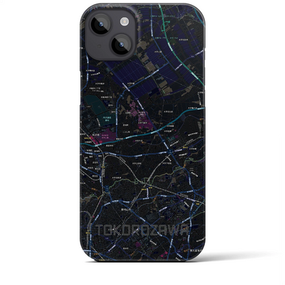 【所沢3（埼玉県）】地図柄iPhoneケース（バックカバータイプ）