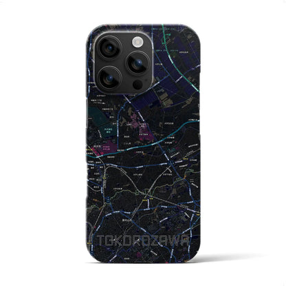 【所沢3（埼玉県）】地図柄iPhoneケース（バックカバータイプ）