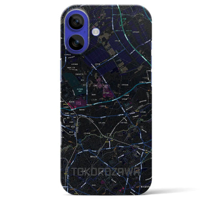 【所沢3（埼玉県）】地図柄iPhoneケース（バックカバータイプ）