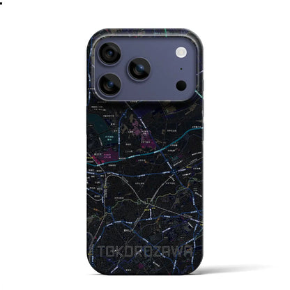 【所沢3（埼玉県）】地図柄iPhoneケース（バックカバータイプ）