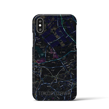 【所沢3（埼玉県）】地図柄iPhoneケース（バックカバータイプ）