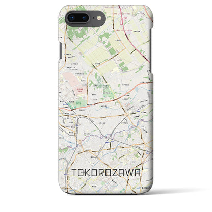 【所沢3（埼玉県）】地図柄iPhoneケース（バックカバータイプ）