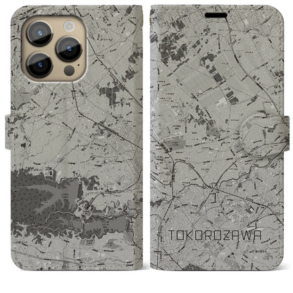 【所沢3（埼玉県）】地図柄iPhoneケース（手帳タイプ）