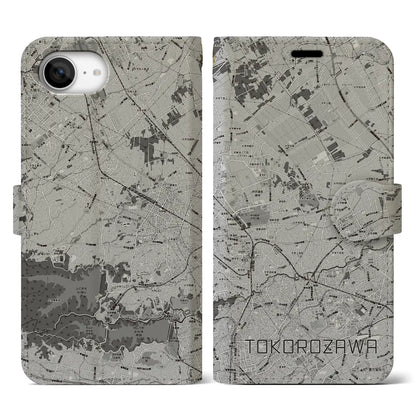 【所沢3（埼玉県）】地図柄iPhoneケース（手帳タイプ）