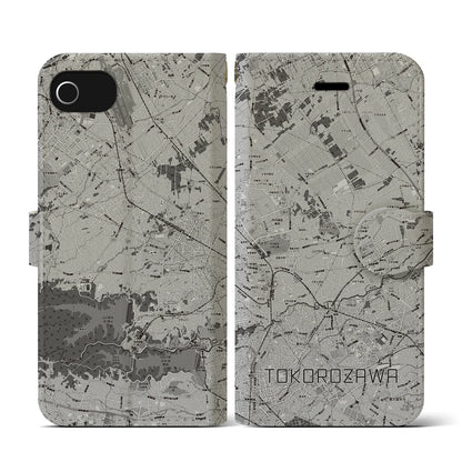 【所沢3（埼玉県）】地図柄iPhoneケース（手帳タイプ）