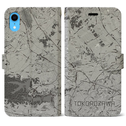 【所沢3（埼玉県）】地図柄iPhoneケース（手帳タイプ）