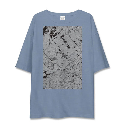 【所沢3（埼玉県）】地図柄ビッグシルエットTシャツ