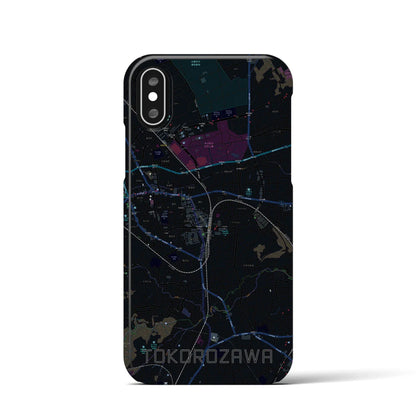 【所沢（埼玉県）】地図柄iPhoneケース（バックカバータイプ）