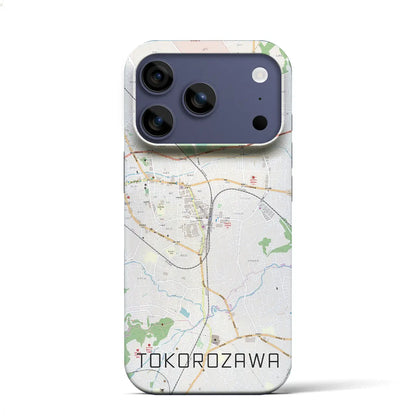 【所沢（埼玉県）】地図柄iPhoneケース（バックカバータイプ）