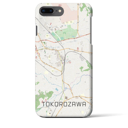 【所沢（埼玉県）】地図柄iPhoneケース（バックカバータイプ）