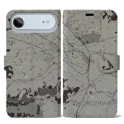 【所沢（埼玉県）】地図柄iPhoneケース（手帳タイプ）