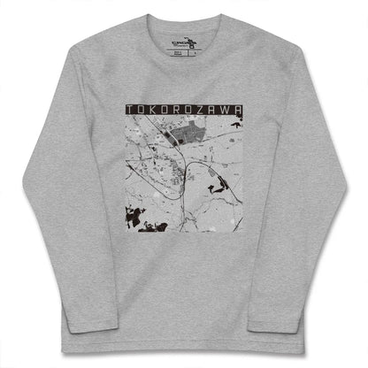 【所沢（埼玉県）】地図柄ロングスリーブTシャツ