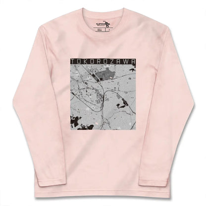 【所沢（埼玉県）】地図柄ロングスリーブTシャツ