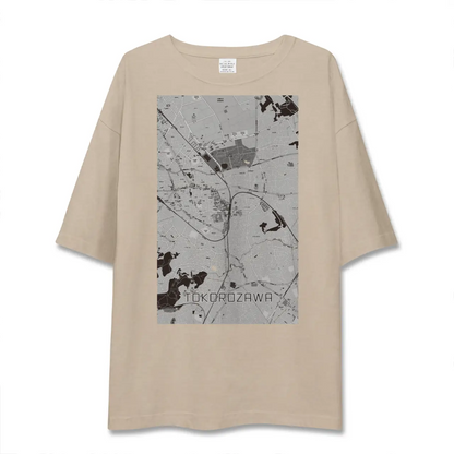 【所沢（埼玉県）】地図柄ビッグシルエットTシャツ