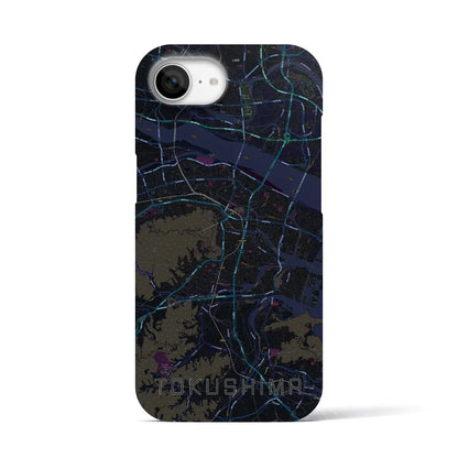 【徳島（徳島県）】地図柄iPhoneケース（バックカバータイプ）