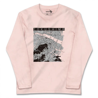 【徳島（徳島県）】地図柄ロングスリーブTシャツ