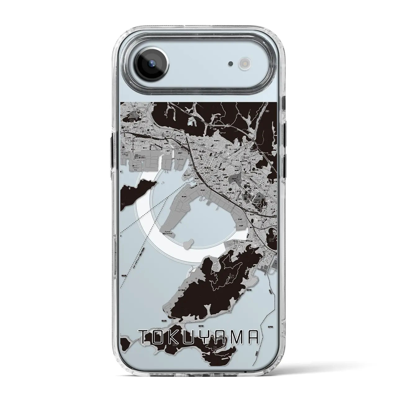 【徳山（山口県）】地図柄iPhoneケース（MagSafeタイプ）