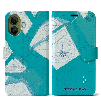 【東京港（東京都）】海図iPhoneケース（手帳タイプ）