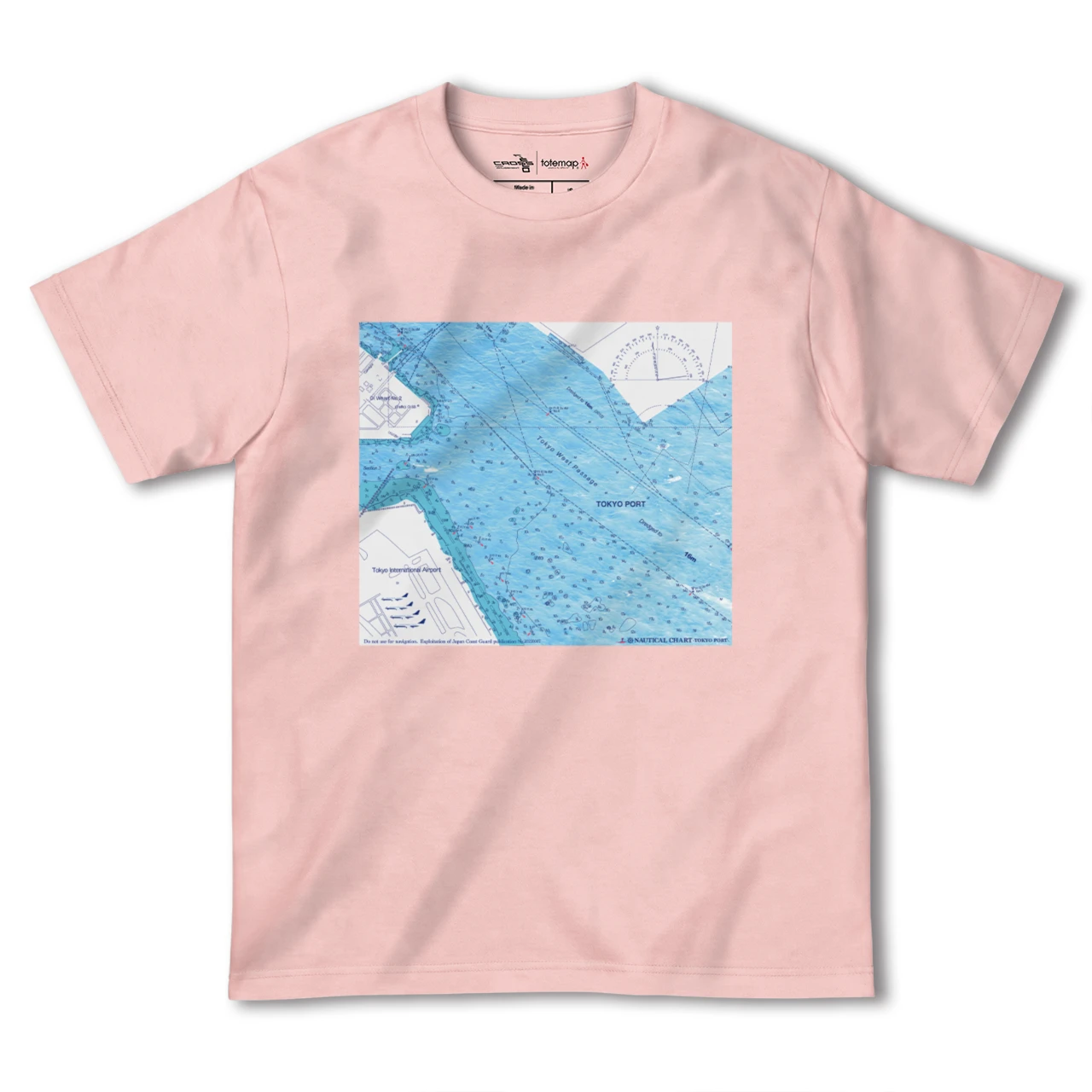 【東京港（東京都）】海図Tシャツ