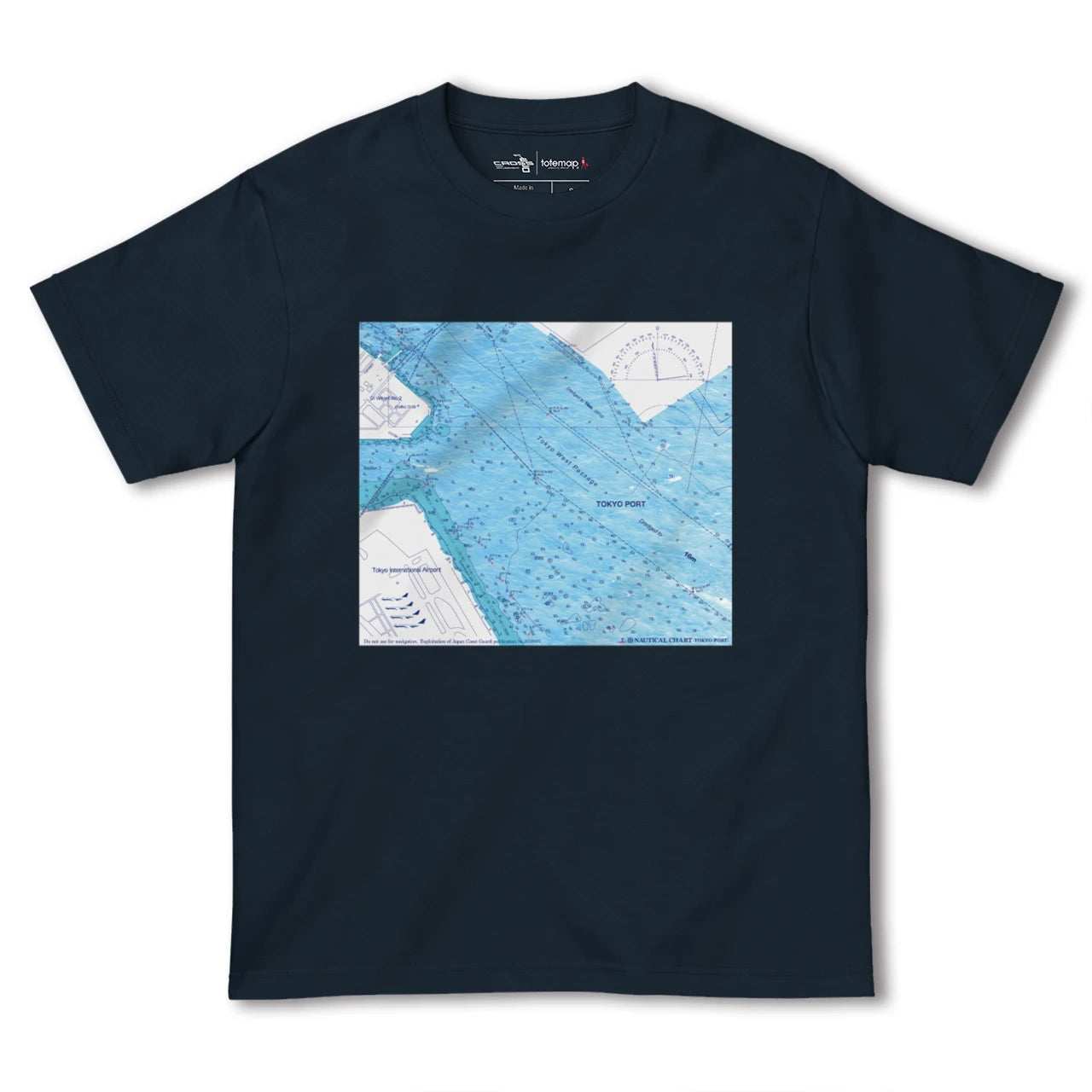 【東京港（東京都）】海図Tシャツ
