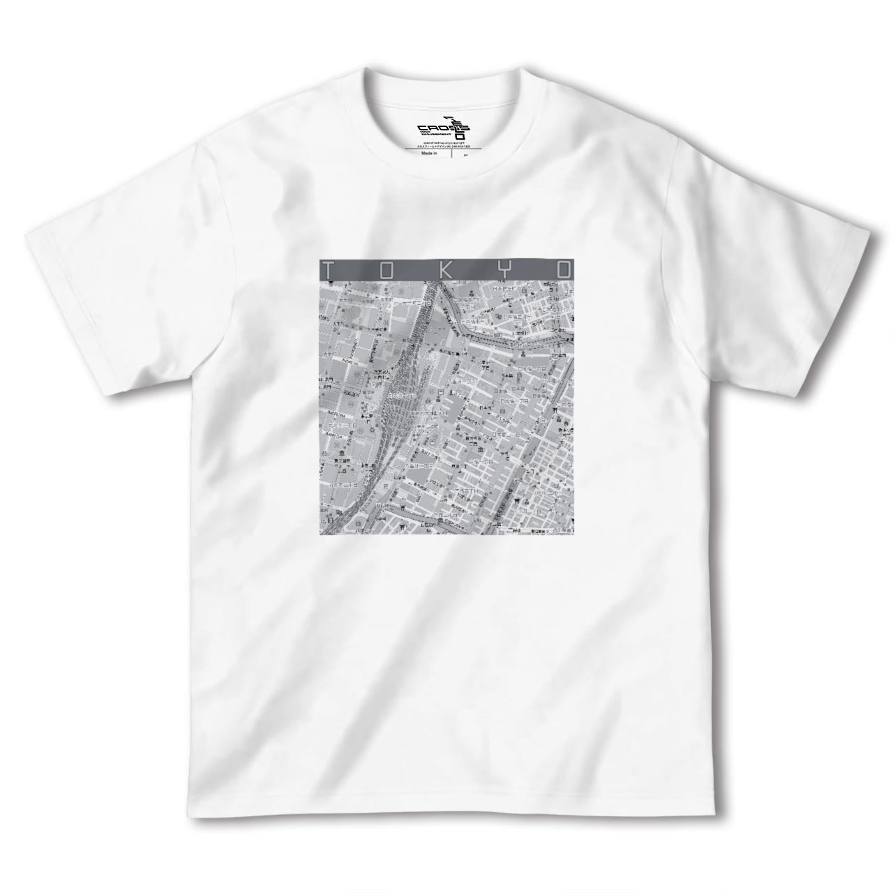 【東京カラー】地図柄ヘビーウェイトTシャツ