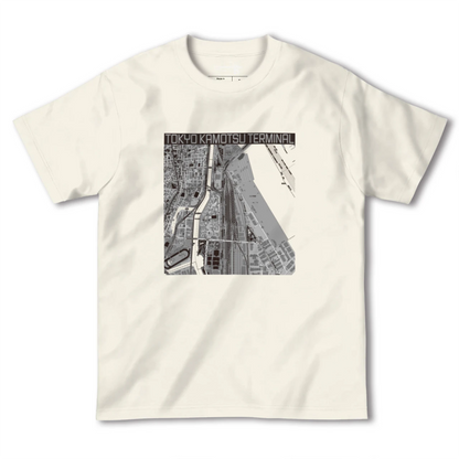 【東京貨物ターミナル（東京都）】地図柄ヘビーウェイトTシャツ