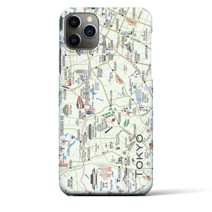 【東京都心西部】イラストマップiPhoneケース（バックカバータイプ）