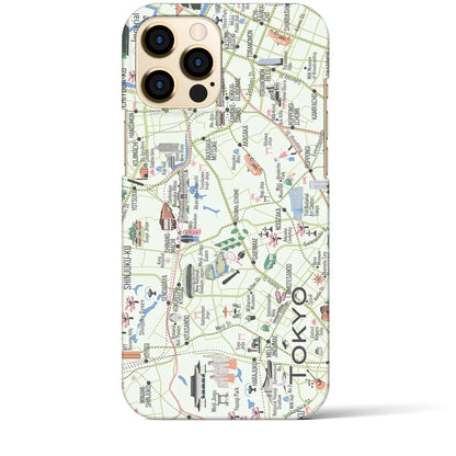 【東京都心西部】イラストマップiPhoneケース（バックカバータイプ）