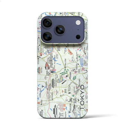 【東京都心西部】イラストマップiPhoneケース（バックカバータイプ）