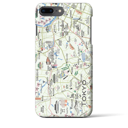 【東京都心西部】イラストマップiPhoneケース（バックカバータイプ）