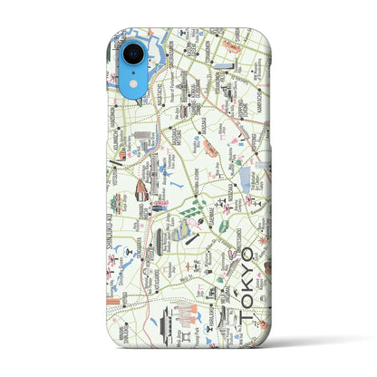 【東京都心西部】イラストマップiPhoneケース（バックカバータイプ）