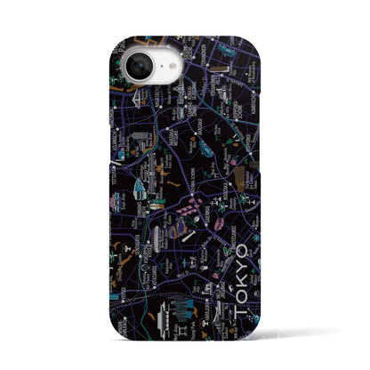【東京都心西部】イラストマップiPhoneケース（バックカバータイプ）