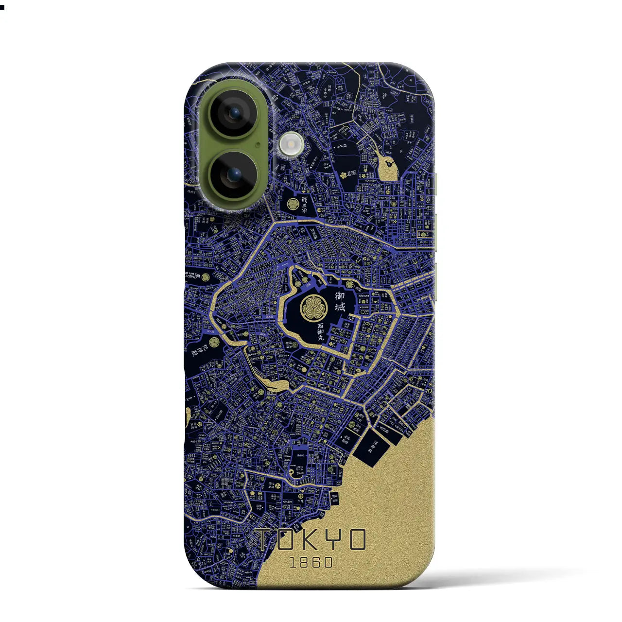 【東京（東京都）】万延江戸図iPhoneケース（バックカバータイプ）