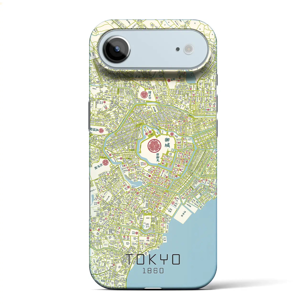 【東京（東京都）】万延江戸図iPhoneケース（バックカバータイプ）