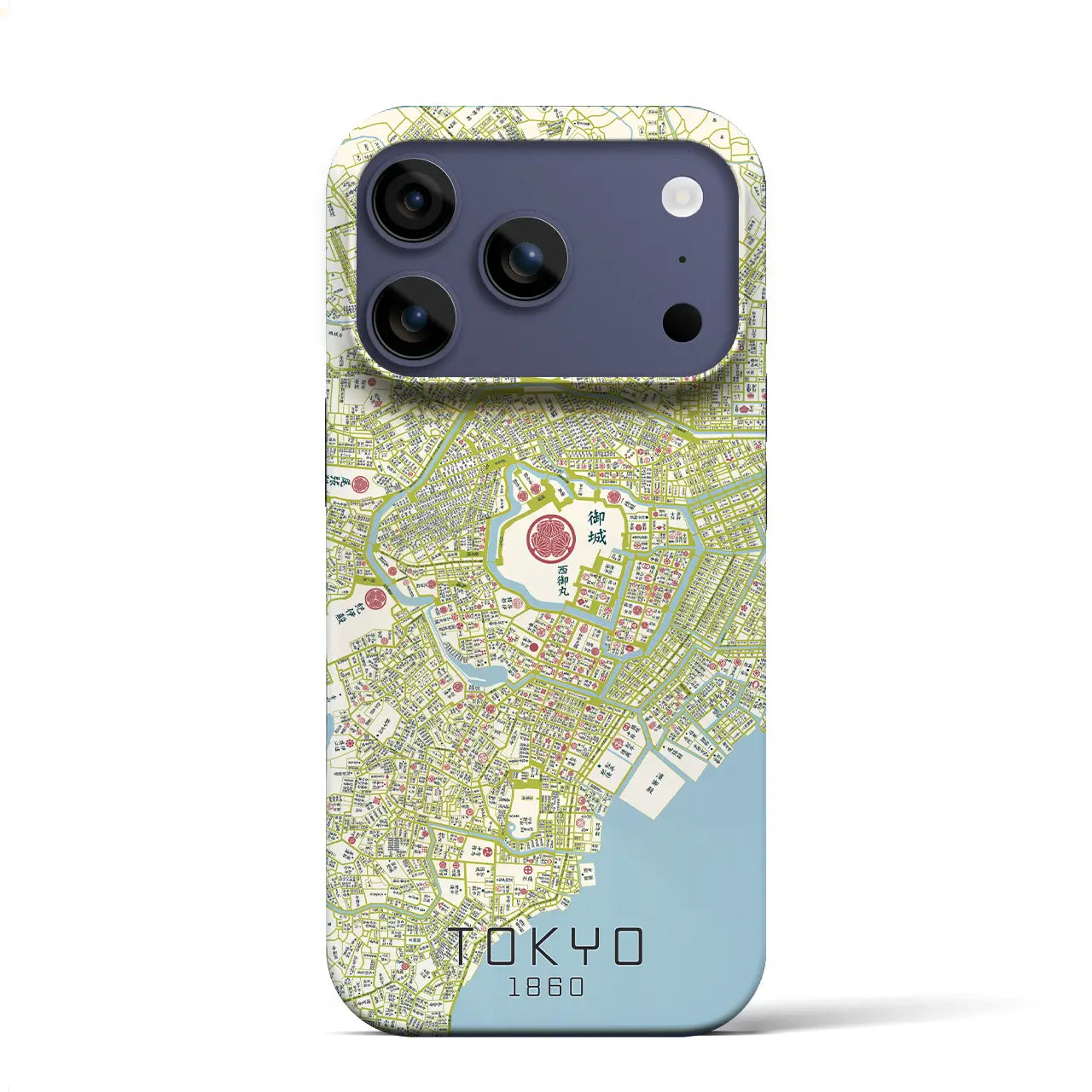 【東京（東京都）】万延江戸図iPhoneケース（バックカバータイプ）