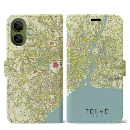 【東京（東京都）】万延江戸図iPhoneケース（手帳タイプ）