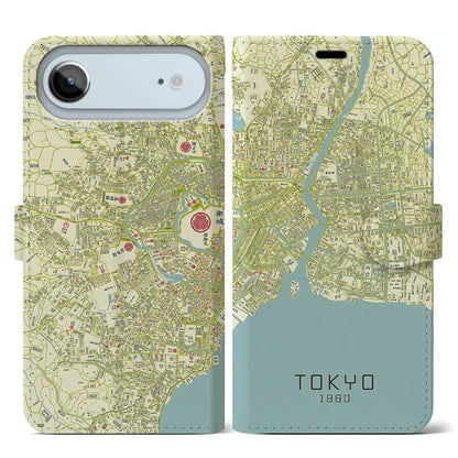 【東京（東京都）】万延江戸図iPhoneケース（手帳タイプ）