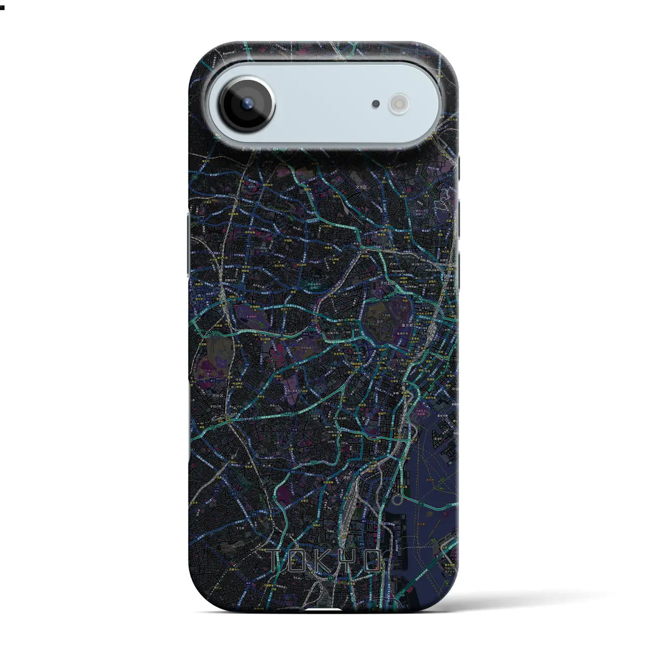 【東京2（東京都）】地図柄iPhoneケース（バックカバータイプ）