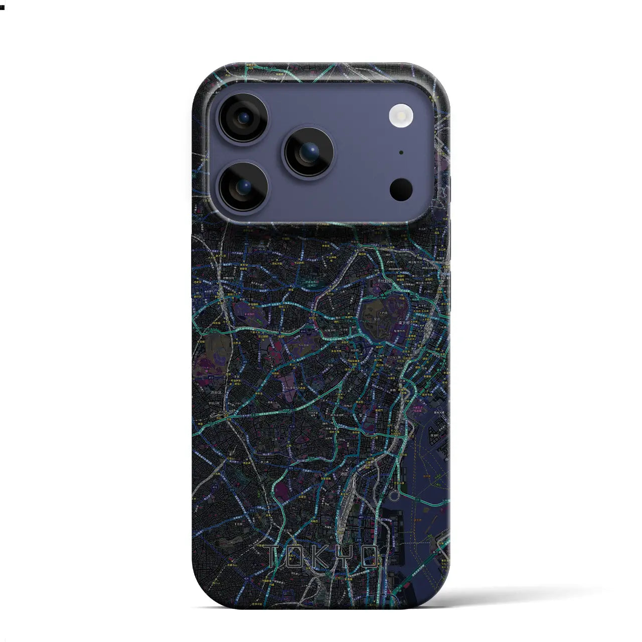 【東京2（東京都）】地図柄iPhoneケース（バックカバータイプ）