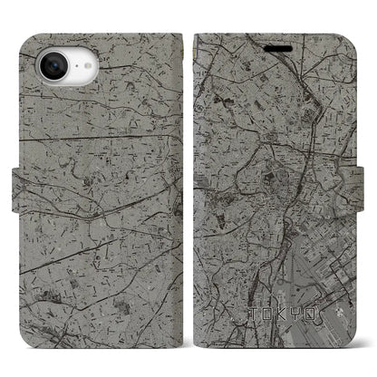 【東京2（東京都）】地図柄iPhoneケース（手帳タイプ）