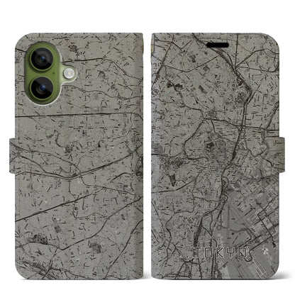 【東京2（東京都）】地図柄iPhoneケース（手帳タイプ）