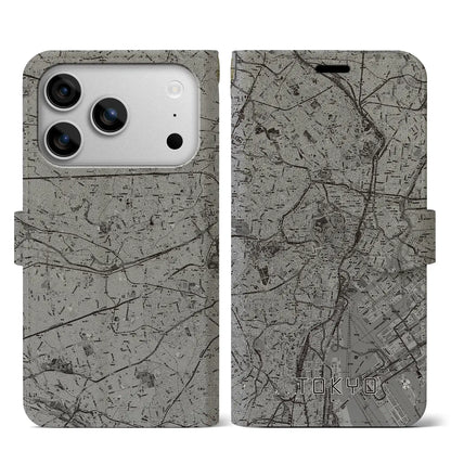 【東京2（東京都）】地図柄iPhoneケース（手帳タイプ）