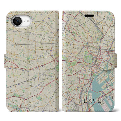 【東京2（東京都）】地図柄iPhoneケース（手帳タイプ）