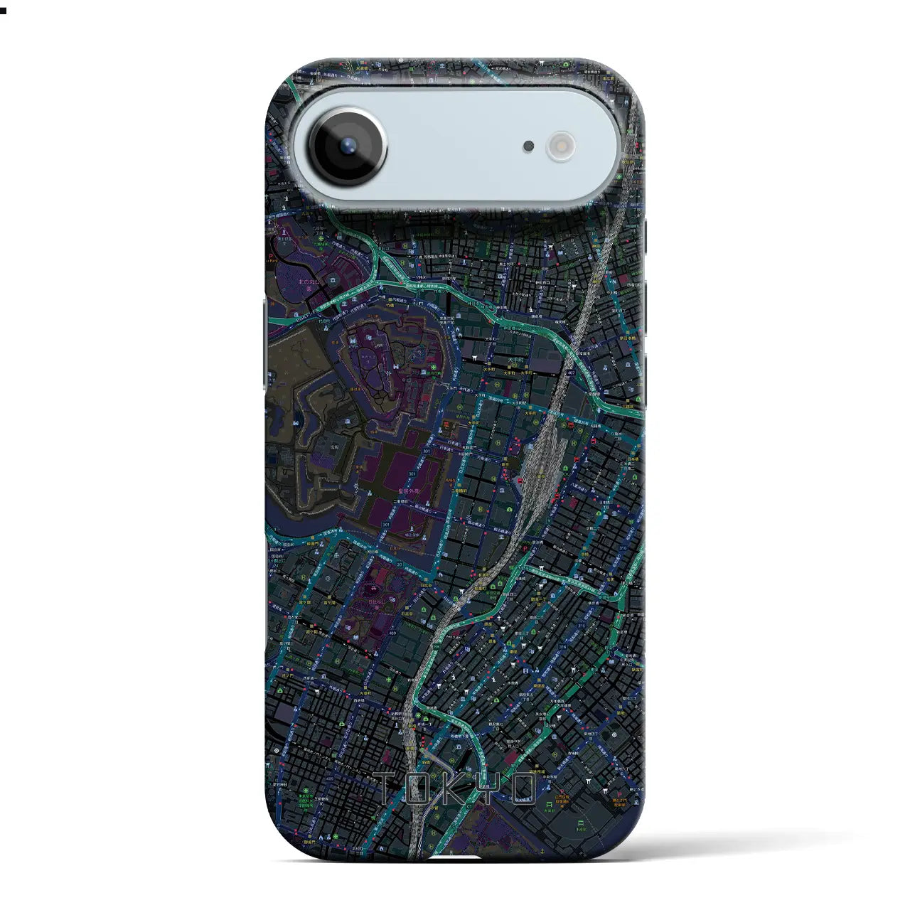 【東京（東京都）】地図柄iPhoneケース（バックカバータイプ）